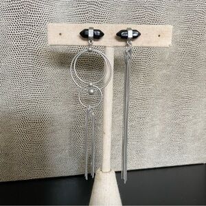 Free People Asymmetrical Long Earrings